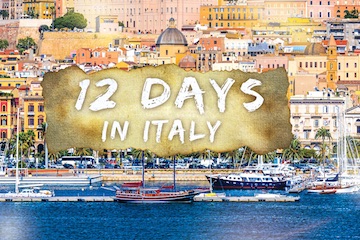 12 days tour in Italy